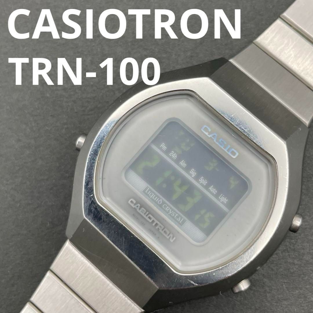 CASIO カシオトロンTRN-100 クォーツ メンズ 腕時計 デジタル
