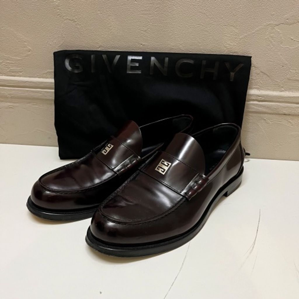 ★GIVENCHY★MrG レザー ローファー ジバンシィ MR G モカシン ブランドオフ GIVENCHY レザー