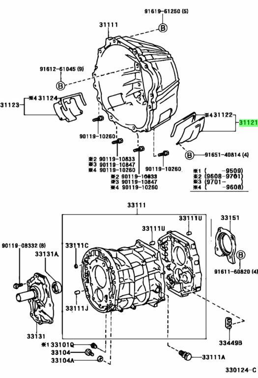○未使用 トヨタ JZX100 JZX110 マーク2 クレスタ チェイサー 純正