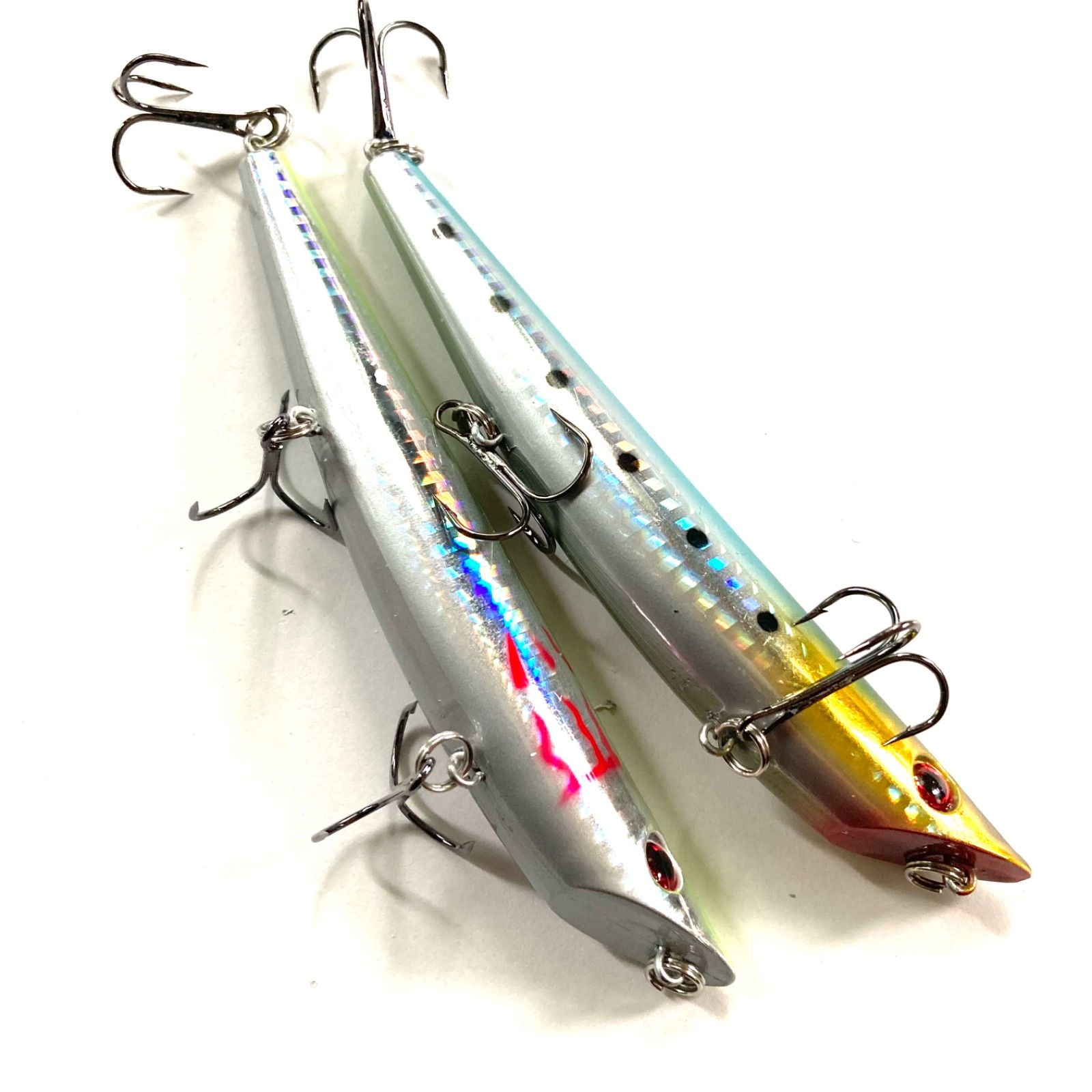 120mm ペンシルベイト 2個 セット まとめ売り シーバスルアー