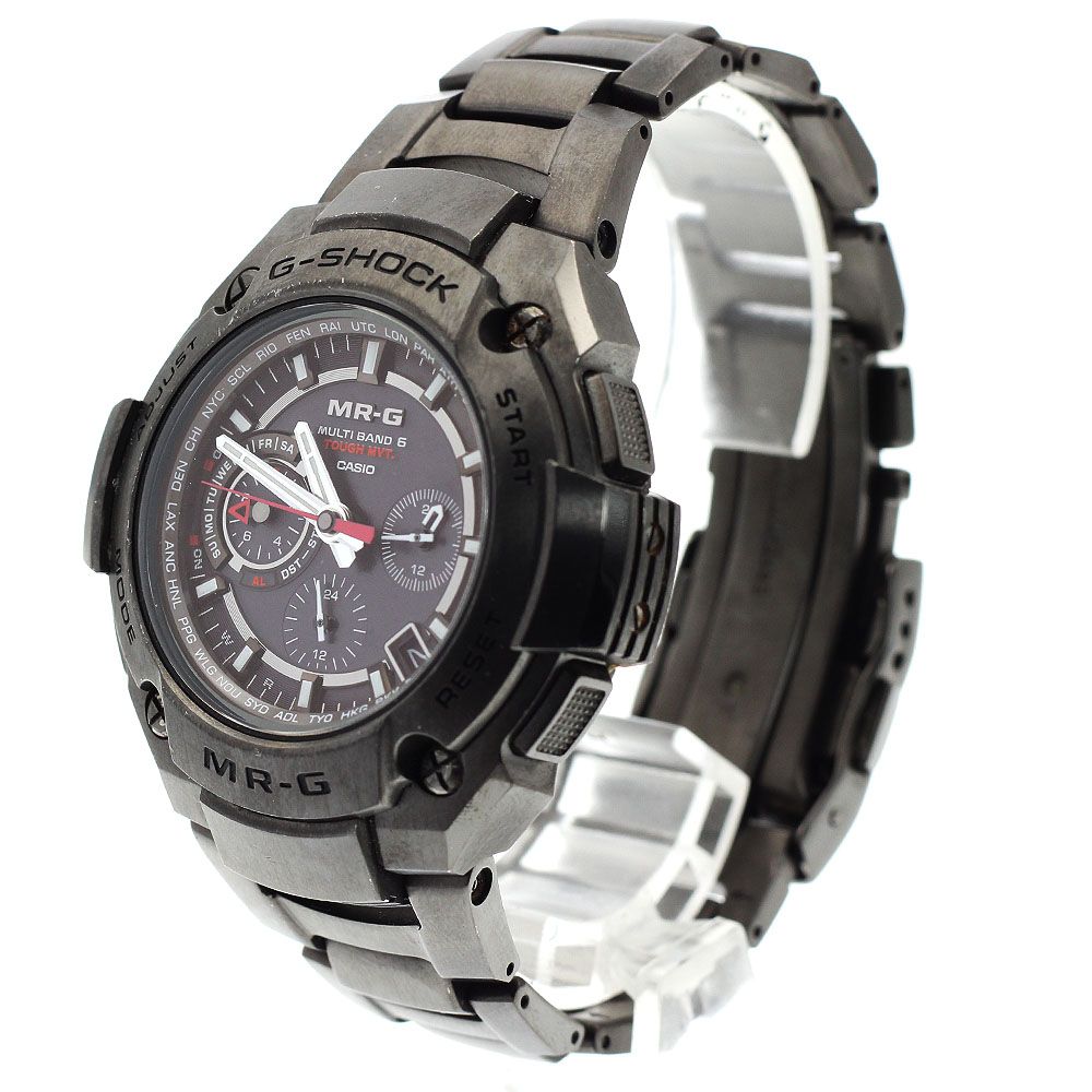 カシオ CASIO MRG 8100 B 1 AJF Gショック MR G ソーラー メンズ_914088