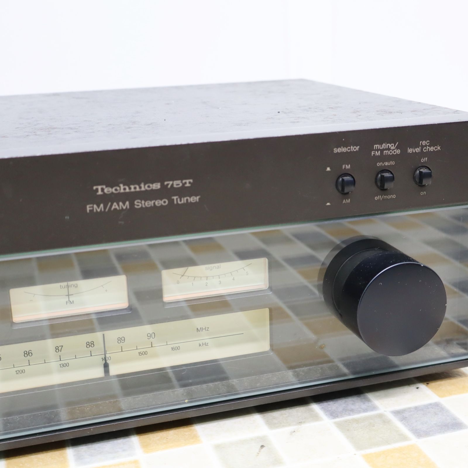 完全動作品】未使用級 Technics ST-8075 ステレオチューナー Yahoo