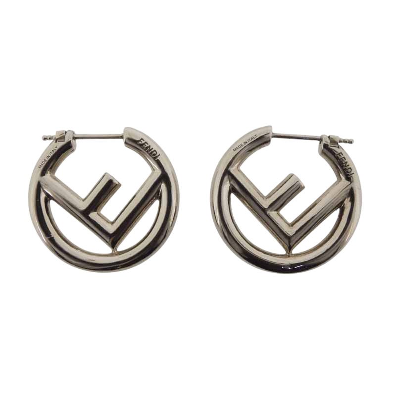 フェンディ/FENDI エフ イズ フェンディ ピアス シルバー サイズ ユニ