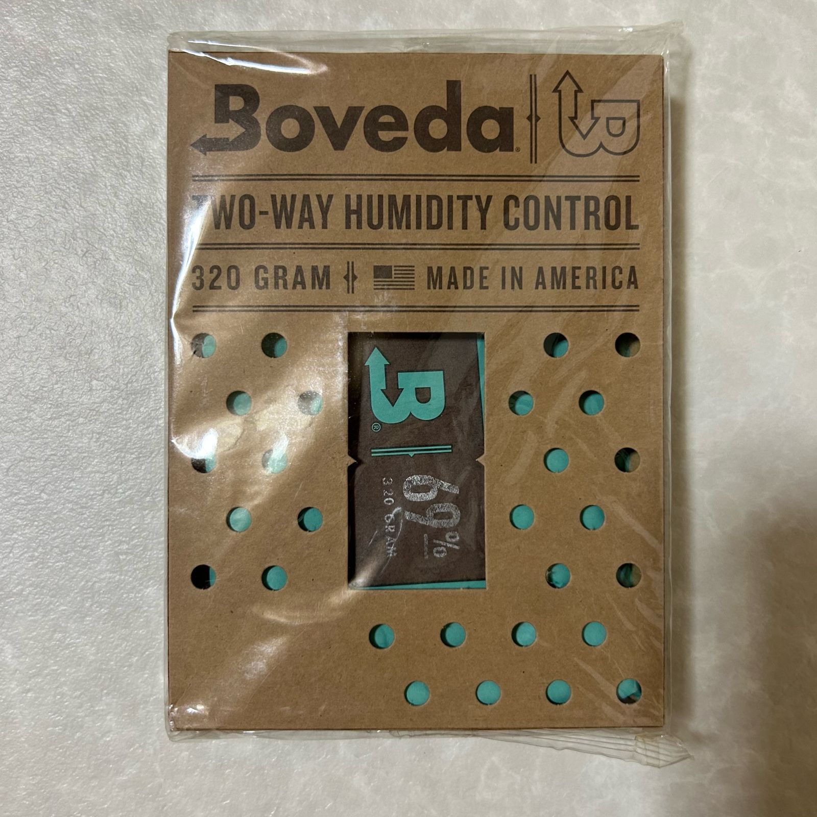 Boveda 葉巻/タバコ用 69-RH 2-湿度コントロール サイズ 320