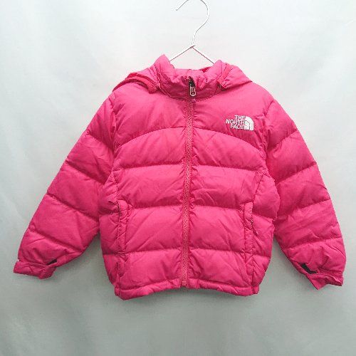 THE NORTH FACE ザノースフェイス キッズ ACONCAGUA HOODIE 長袖 ジャケット サイズ110 ピンク レディース E