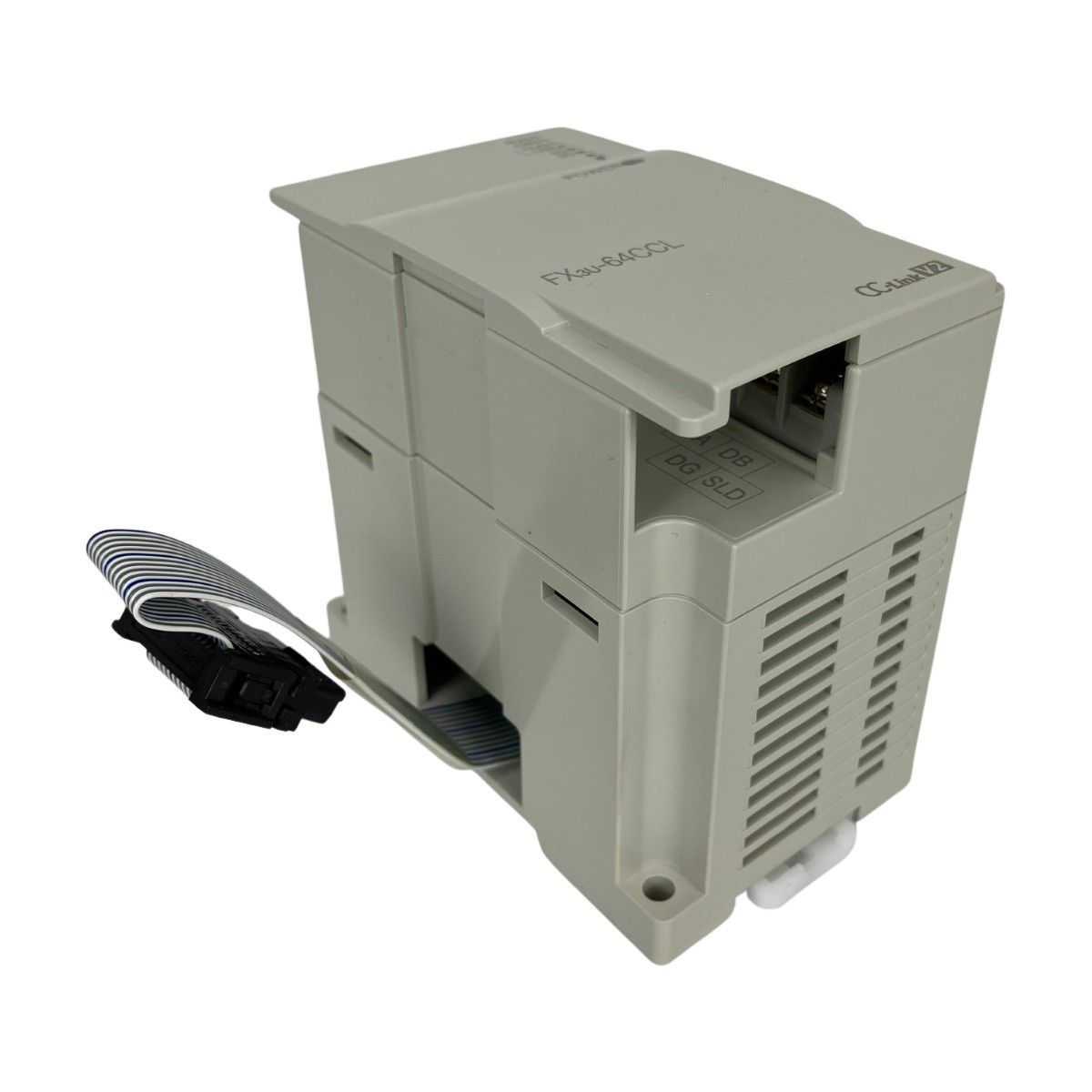 ЗЗMITSUBISHI ミツビシ シーケンサ 取説 外箱付 FX3U-64CCL ホワイト  