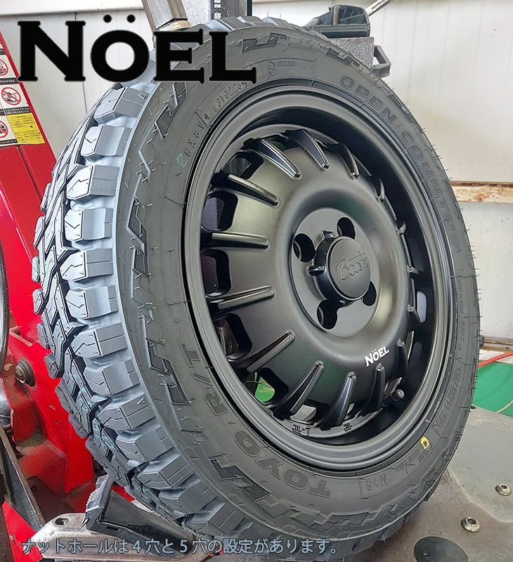 新商品 軽トラ 軽バン ハイゼット エヴリィ アトレー TOYO OPENCOUNTRY RT 155/65R14 14インチ タイヤホイールセット  - メルカリ