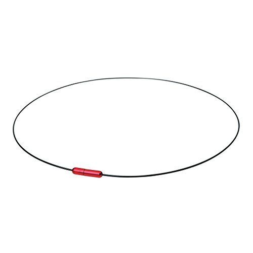 ブラック/レッド_50cm_a.単品 ファイテン(phiten) ネックレス RAKUWA