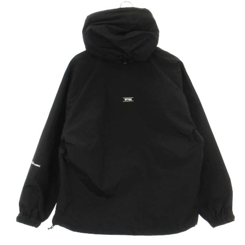 ダブルタップス WTAPS 23AW SBS JACKET NYLON TAFFETA BRACKETS ナイロン タフタ ジャケット  マウンテンパーカー 232WVDT-JKM03 ブラック 2