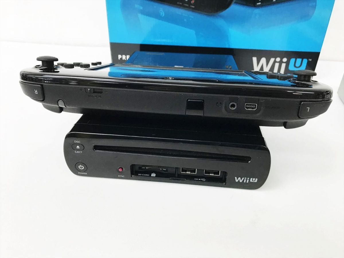 任天堂 WiiU 本体 プレミアムセット 32GB ブラック ニンテンドーWii U ...