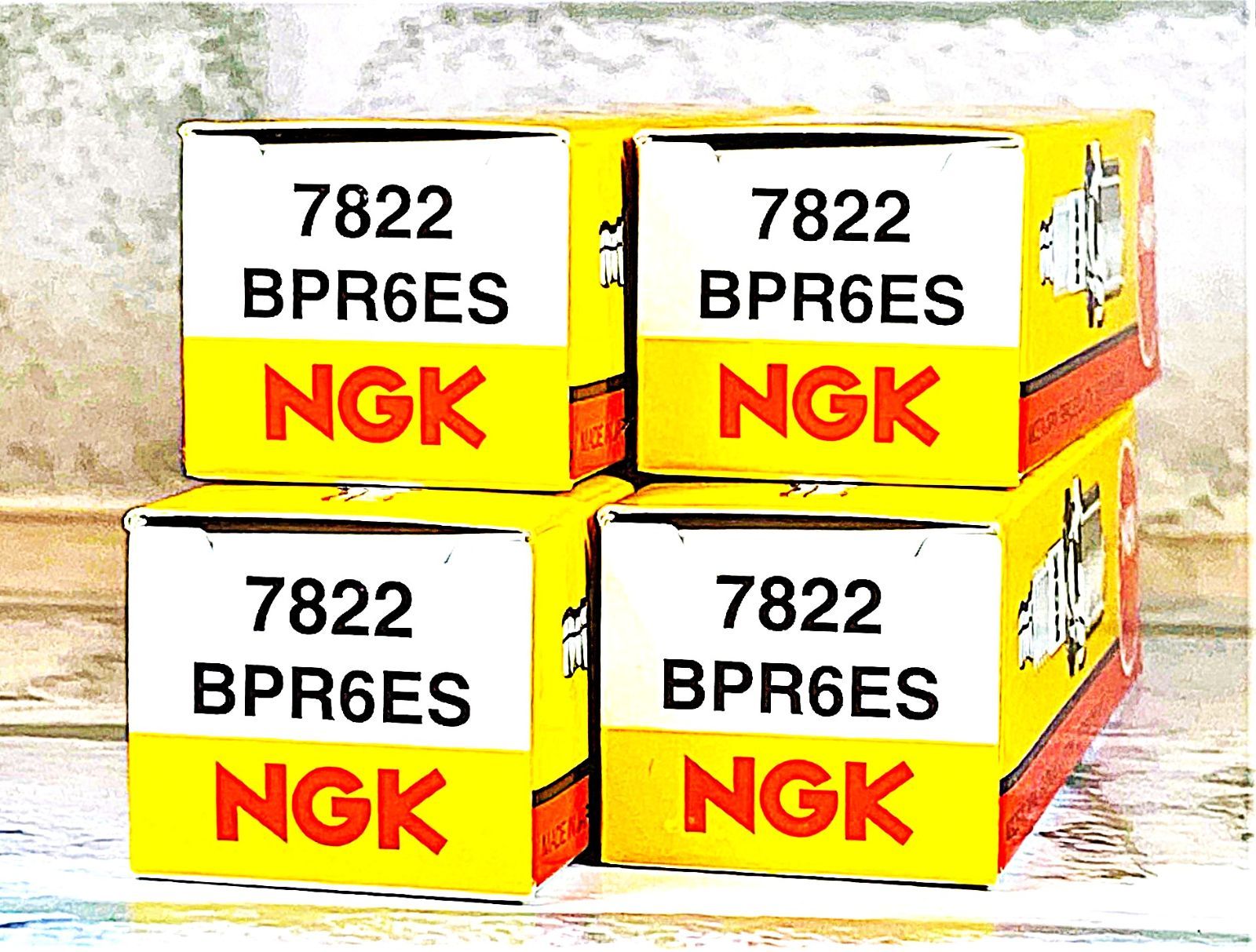 NGK BPR6ES (7822) 4個セット 新品 送料込 モトグッチ グリーゾ850