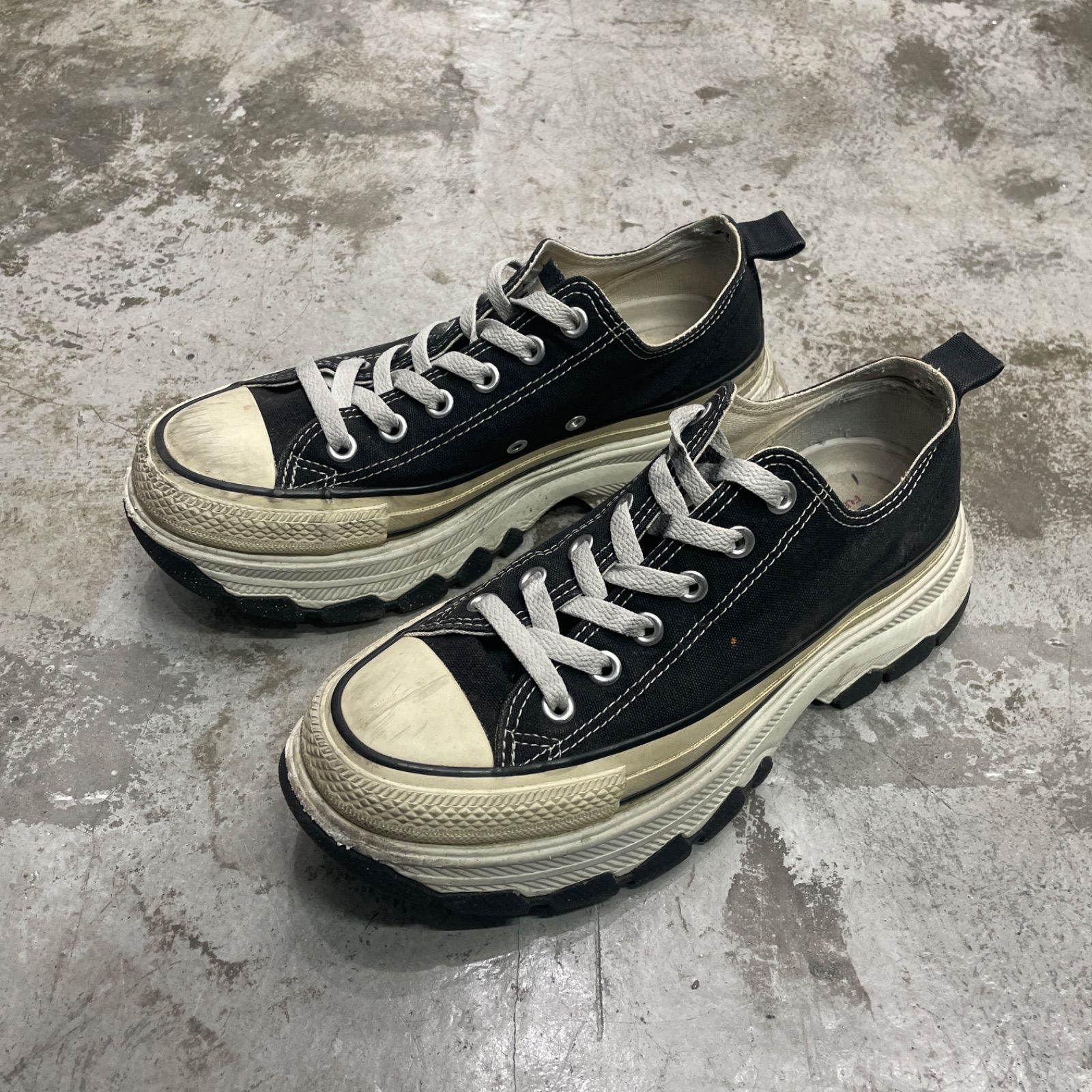 靴 CONVERSE ALL STAR TREKWAVE OX 1SD477 CONVERSE OX ALL STAR 100 TREKWAVE トレックウェーブ スニーカー