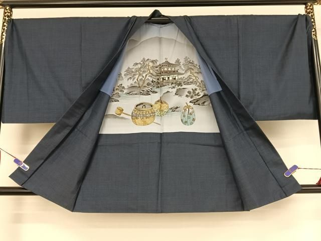 平和屋着物●男性 本場大島紬