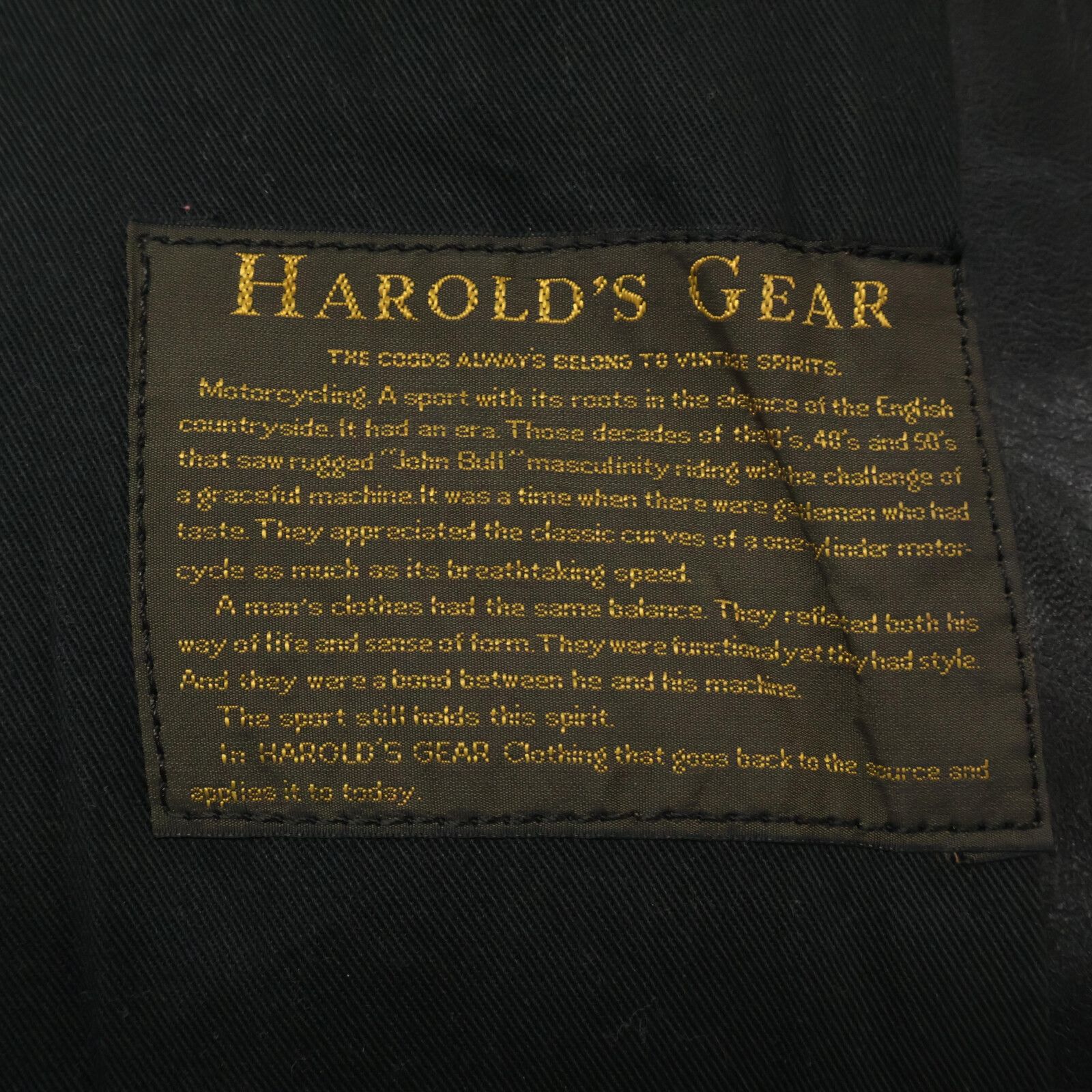 HAROLD'S GEAR ハロルズギア 010393-073 ﾌﾞﾗｯｸ ﾎｰｽﾊｲﾄﾞ ｼﾝｸﾞﾙ