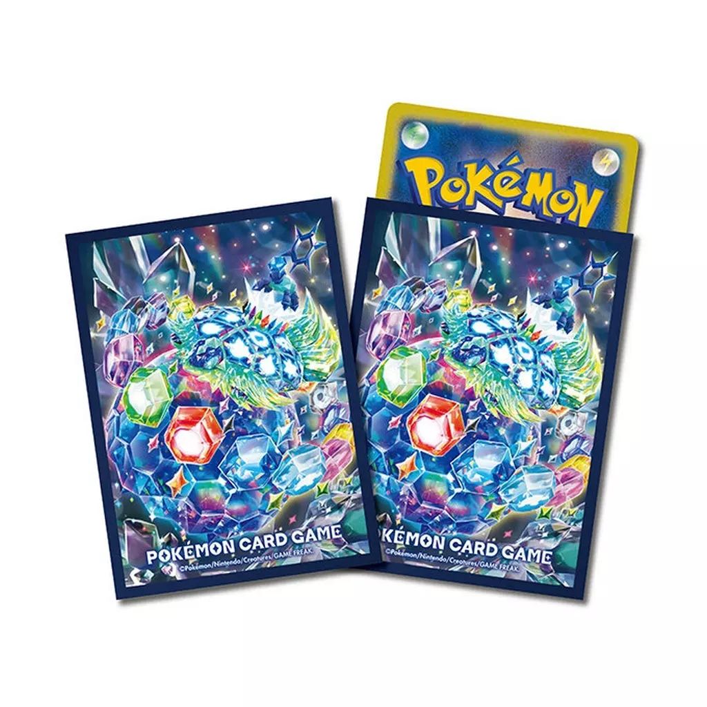 [Used] Supply Pokemon Card Game Deck Shield (Sleeve) Premium Gloss Terrapagos (Stellar Form)