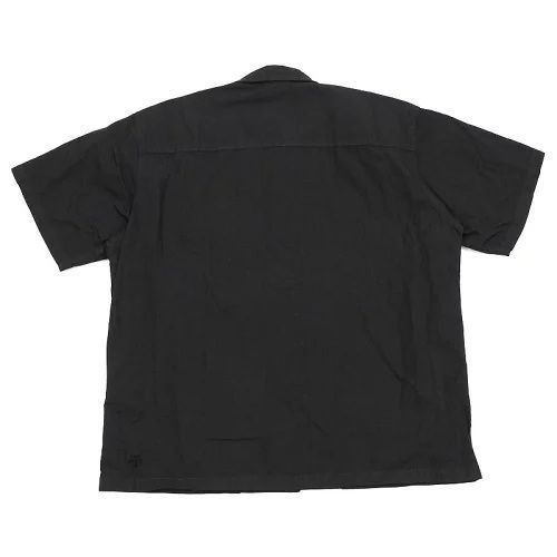 ddd DESCENTE S S シャツ サイズ M ブラック コットンナイロン生地 アバハウス別注 デサント メンズ 3F8 E05496 JNUN05