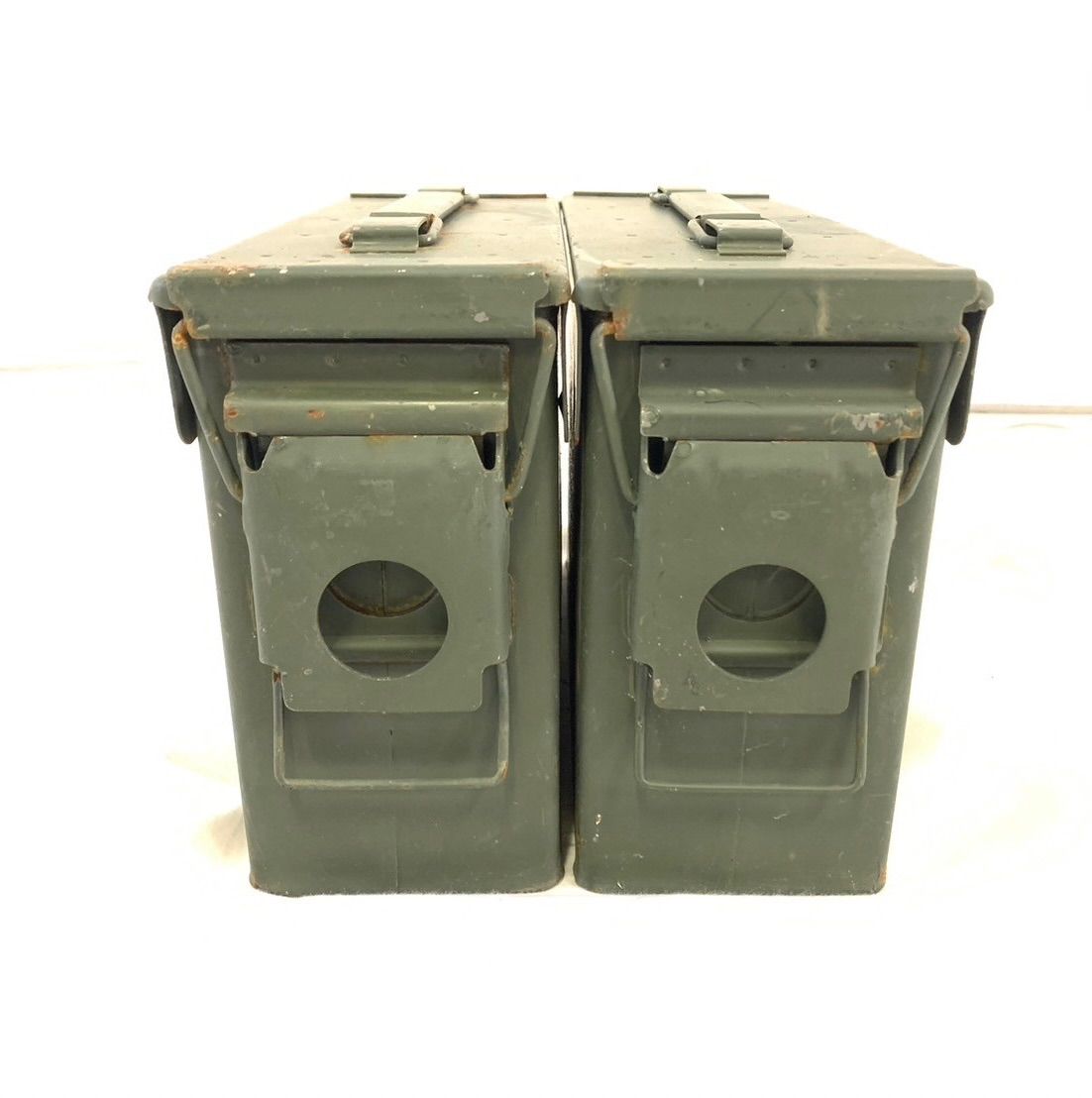 米軍放出品】アンモボックス2個セット AMMOBOX.30キャリバー