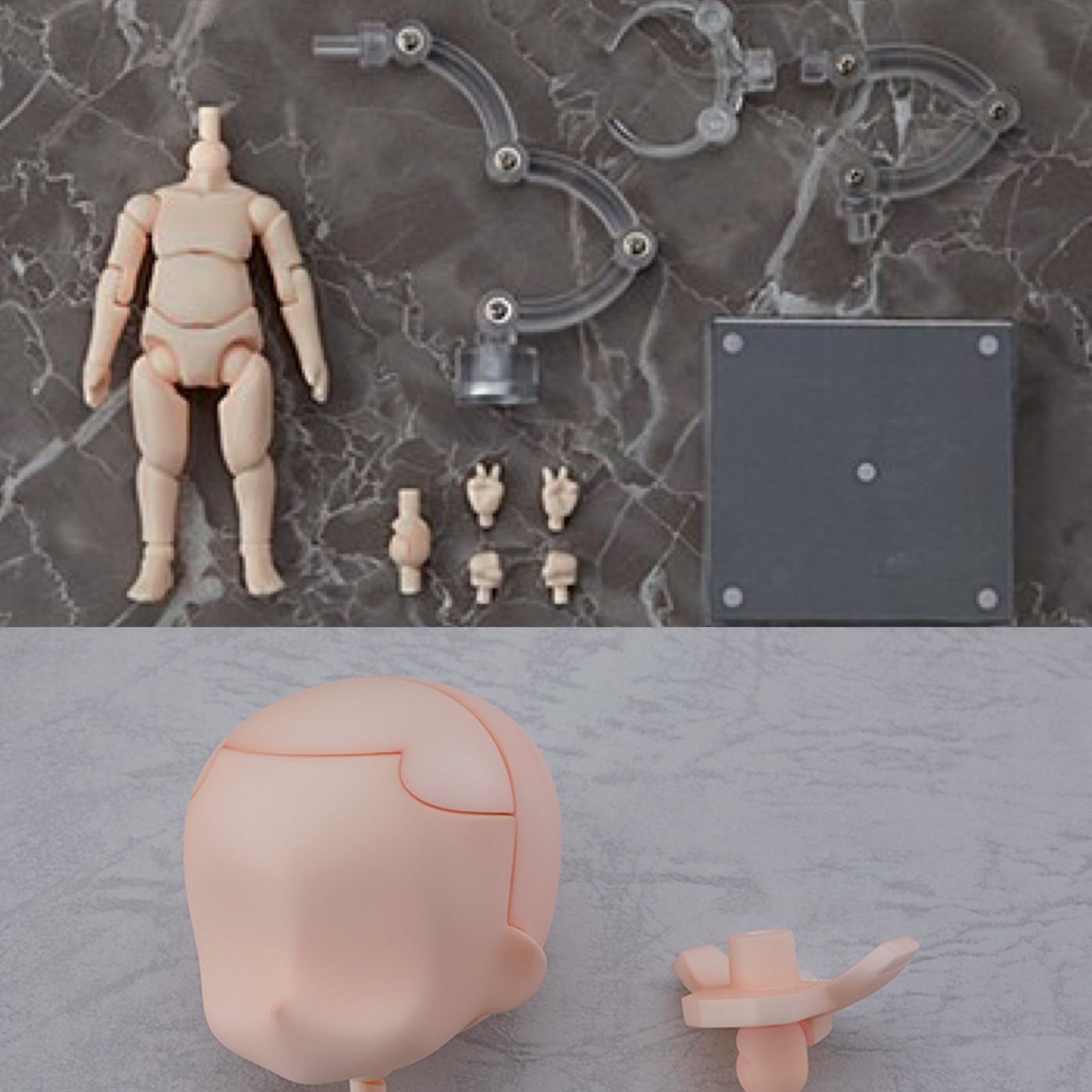 ねんどろいどどーる archetype 1.1：Boy（cream）＆かすたむ