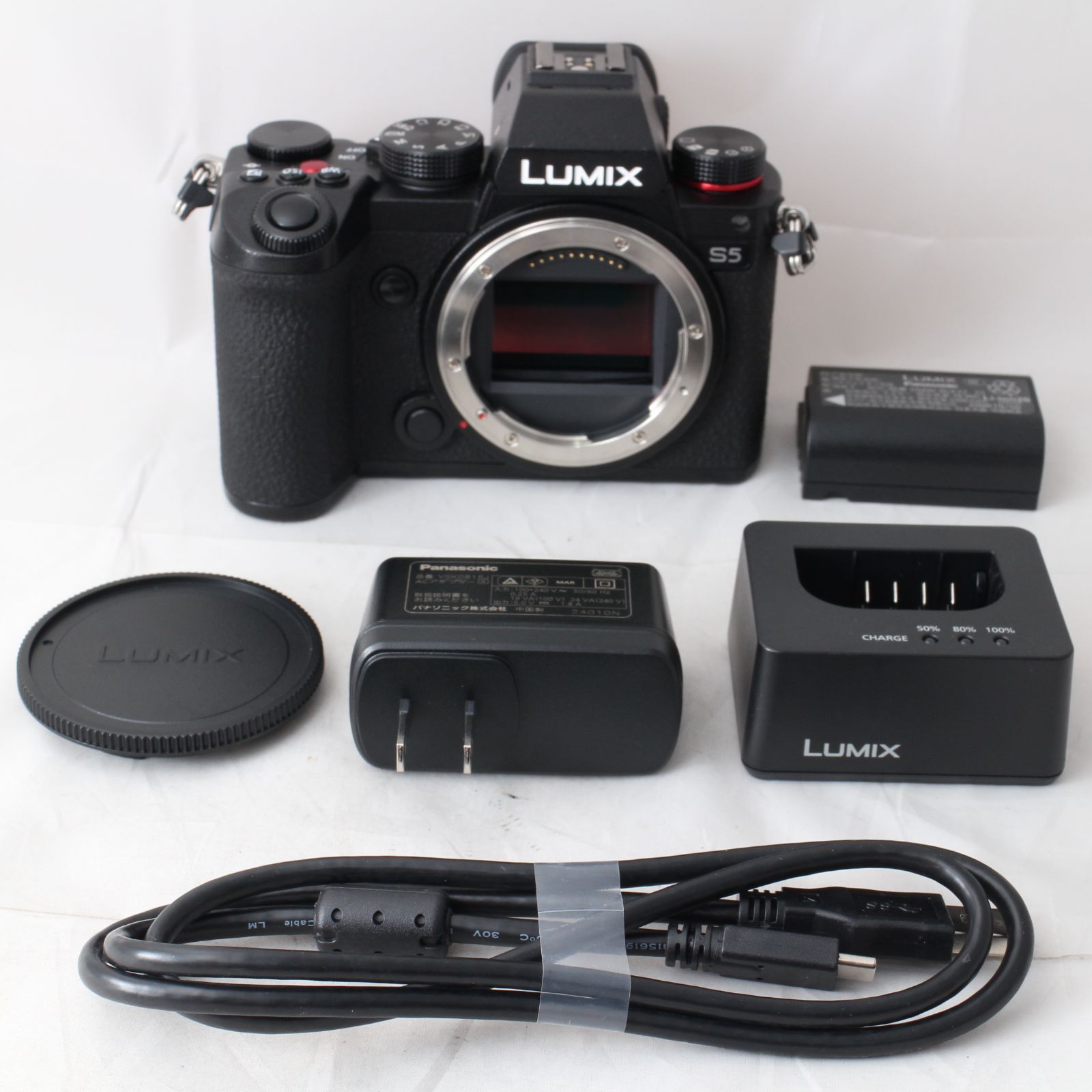 ☆良品・ショット数22308☆ Panasonic LUMIX S5 ボディ DC-S5-K ミラーレス一眼カメラ ルミックス パナソニック  #2907 - メルカリ