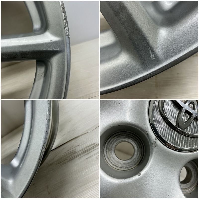 【最終お値下げ！】トヨタ エスティマ純正アルミ 17インチ×4本 中古品 楽天市場】中古 4本 50系 エスティマ アエラス 純正 17インチ 7J