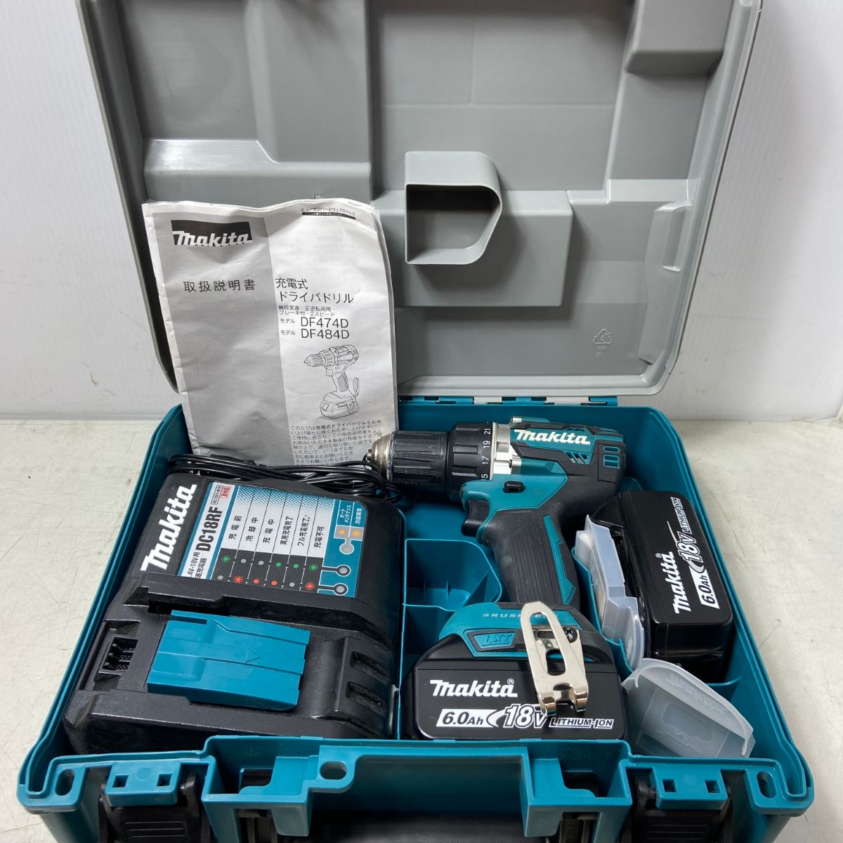 ΦΦMAKITA マキタ マキタ 18V 充電式ドライバドリル DF484D DF484D ブルー