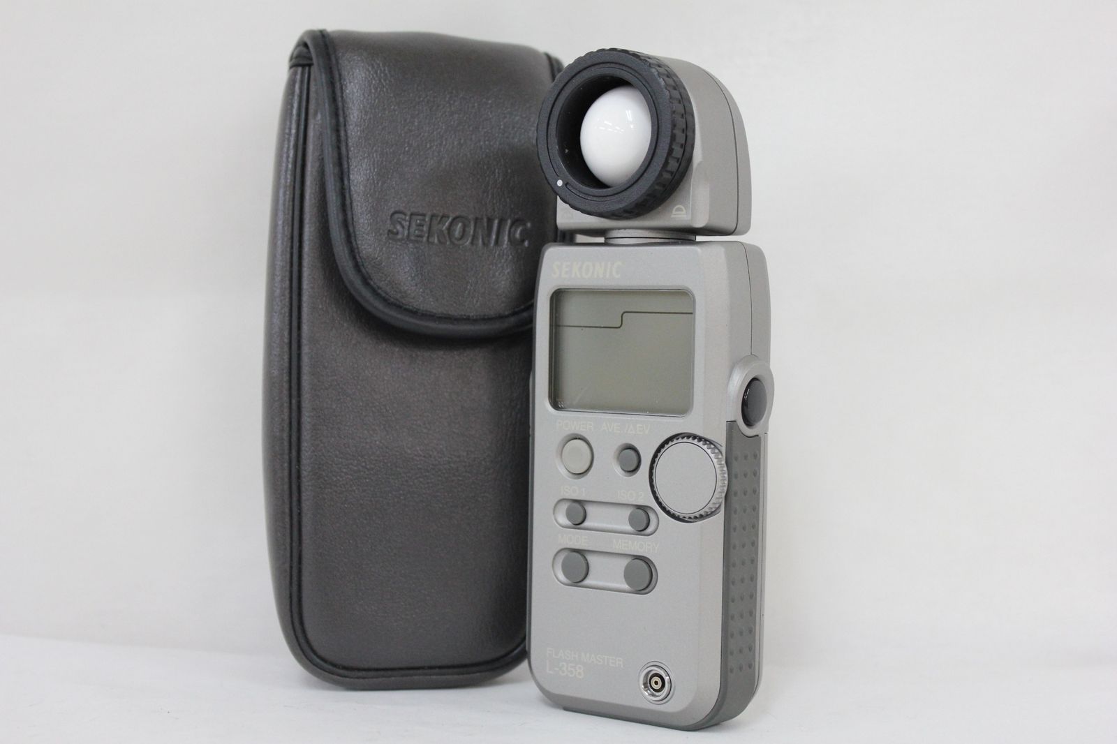 返品保証 セコニック Sekonic Flash Master L-358 ソフトケース付き 露出計 M5299