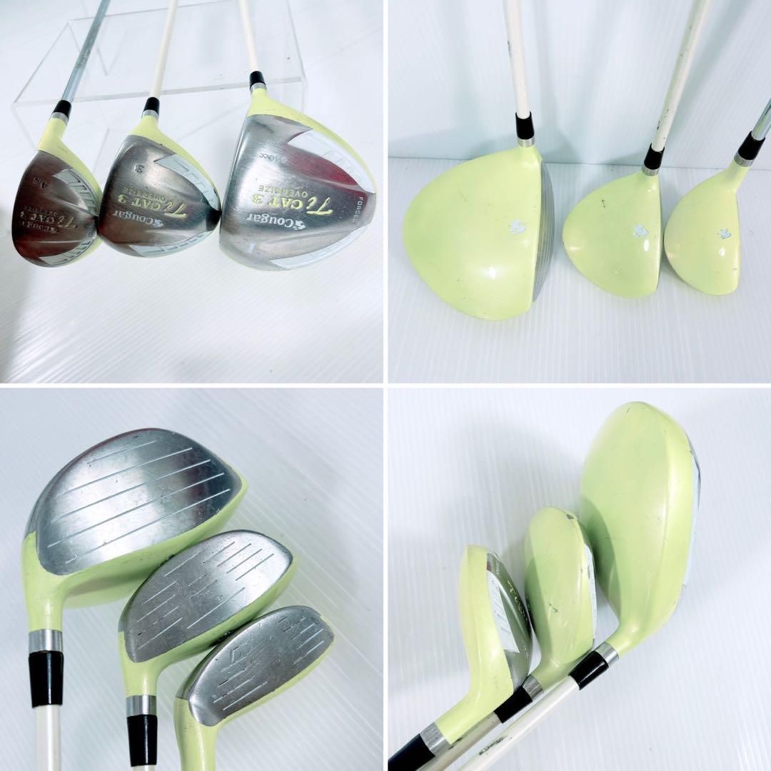 クーガー Cougar Ti CAT3 ゴルフセット 10本 右 レディース L クーガー Cougar Ti CAT3 ゴルフセット 10本 右 レディース L ショップ