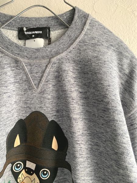 DSQUARED2 XL トレーナー ダークグレー最終値下げ！