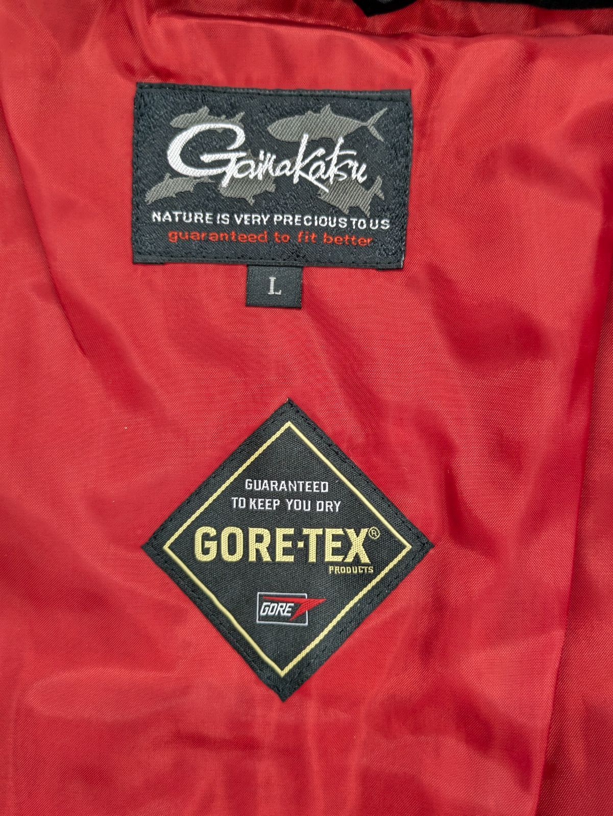 ゴアテックスウィンドアップレインスーツ GM