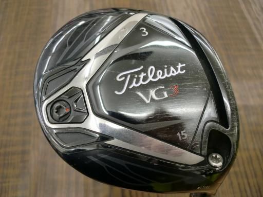 タイトリスト Titleist VG3 2018 3W フェアウェイウッド FW リシャフト フレックスその他 メンズ 男性用 右利き 右用 Cランク ゴルフクラブ