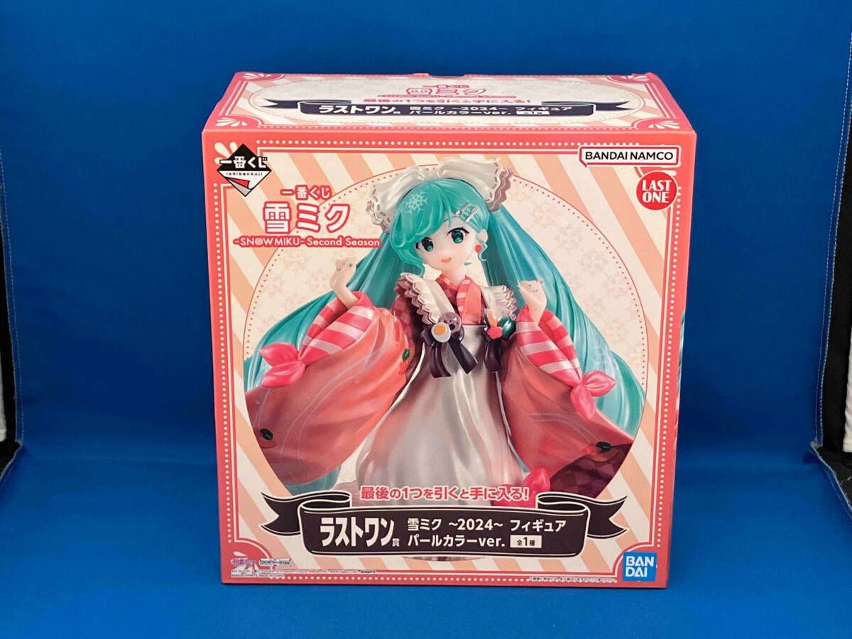 一番くじ 雪ミク 初音ミク A賞、ラストワン 2個セット 未開封