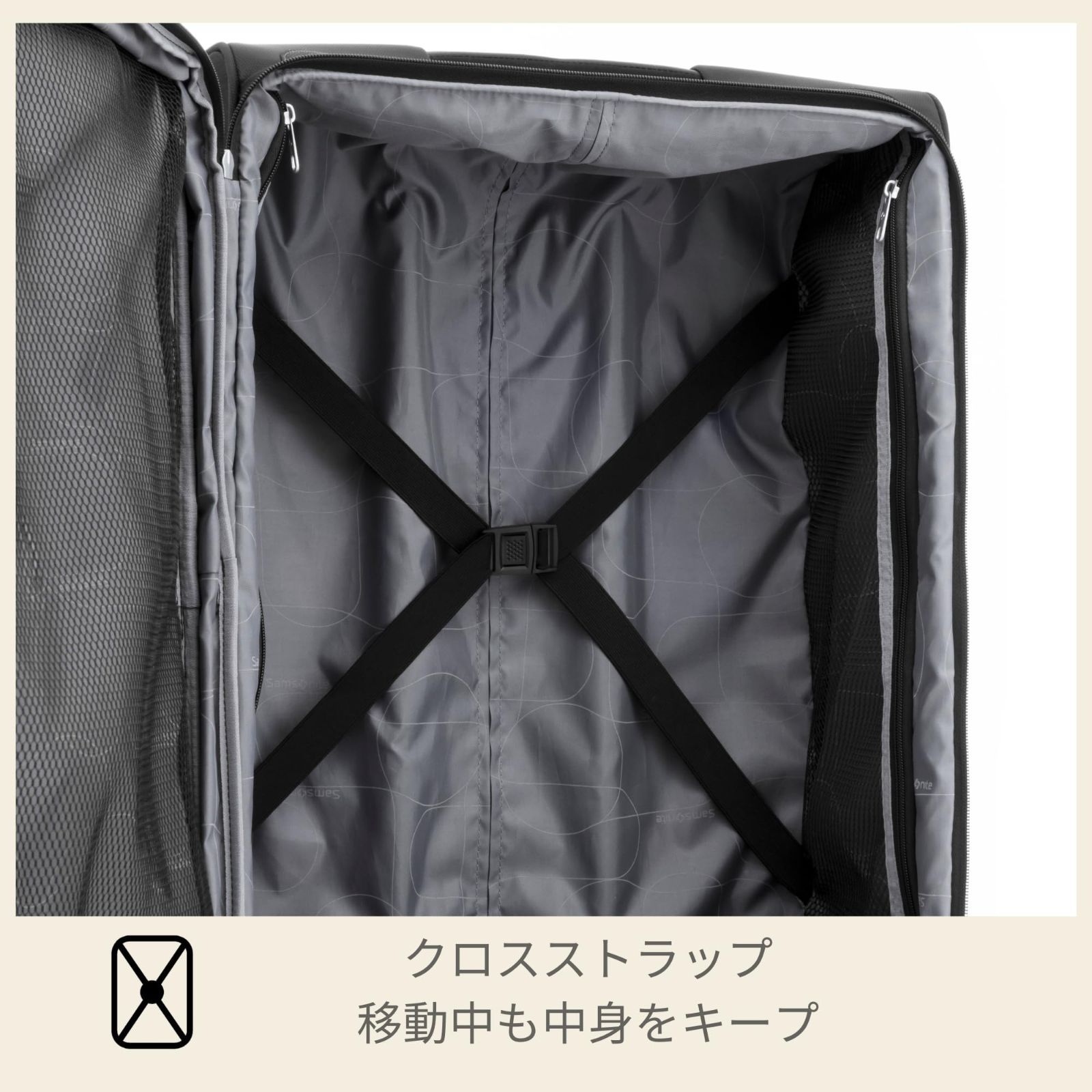 モメンタス スーツケース MOMENTUS サムソナイト スピナーエキスパンダブル