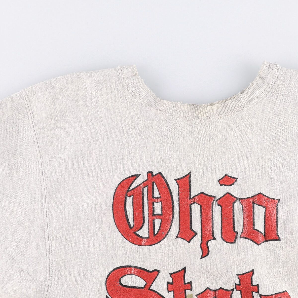 Champion ReverseWeave 刺繍タグ OHIO STATE champion】チャンピオン『90s 刺繍タグ OHIO STATE オハイオ 目