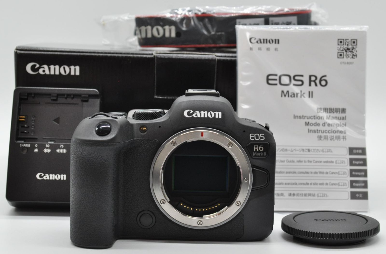 極上美品!!＞ Canon キヤノン EOS R6 MarkII ボディ ※ショット数 