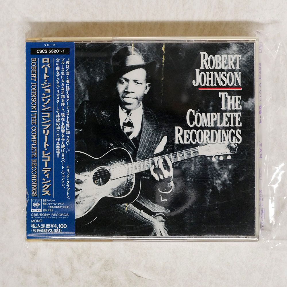 帯 国内盤 ROBERT JOHNSON/COMPLETE RECORDINGS/CBS/SONY