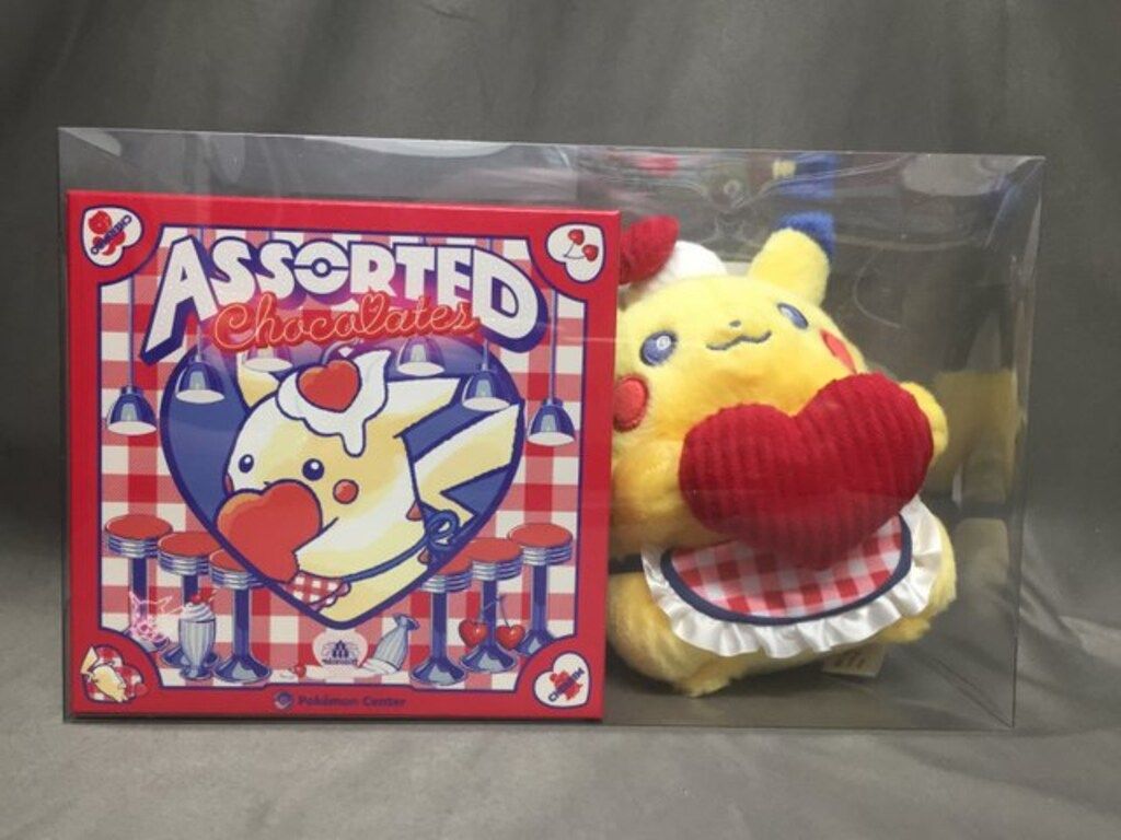 ポケモンセンター　モロゾフピカチュウ　ぬいぐるみ ポケモンセンター ぬいぐるみ付き モロゾフ アソートチョコ