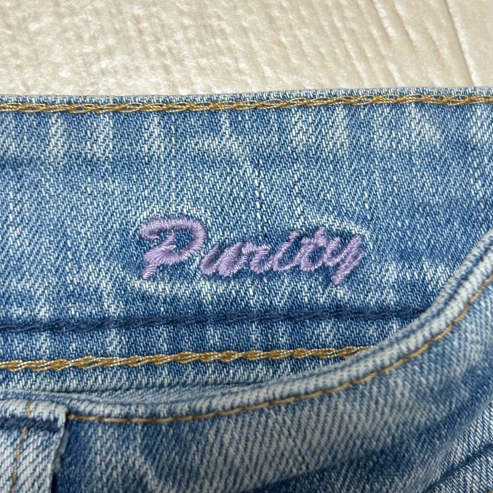 YANUK プリティ purity ワイドストレート 野沢和歌 オーガニック YANUK