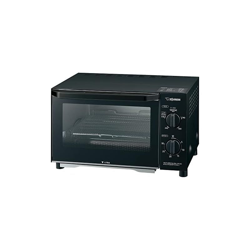 象印マホービン オーブントースター 2枚焼き マットブラック EQ