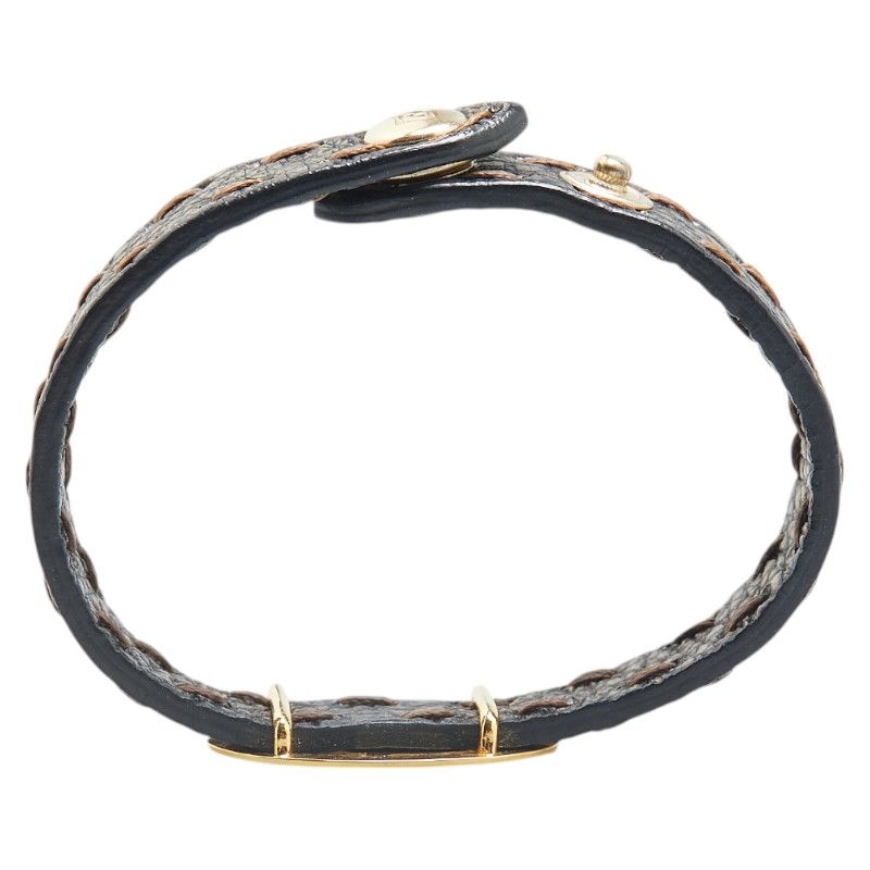FENDI セレリア　ホース フェンディ セレリア ホース 馬 ブラウン ゴールド レザー