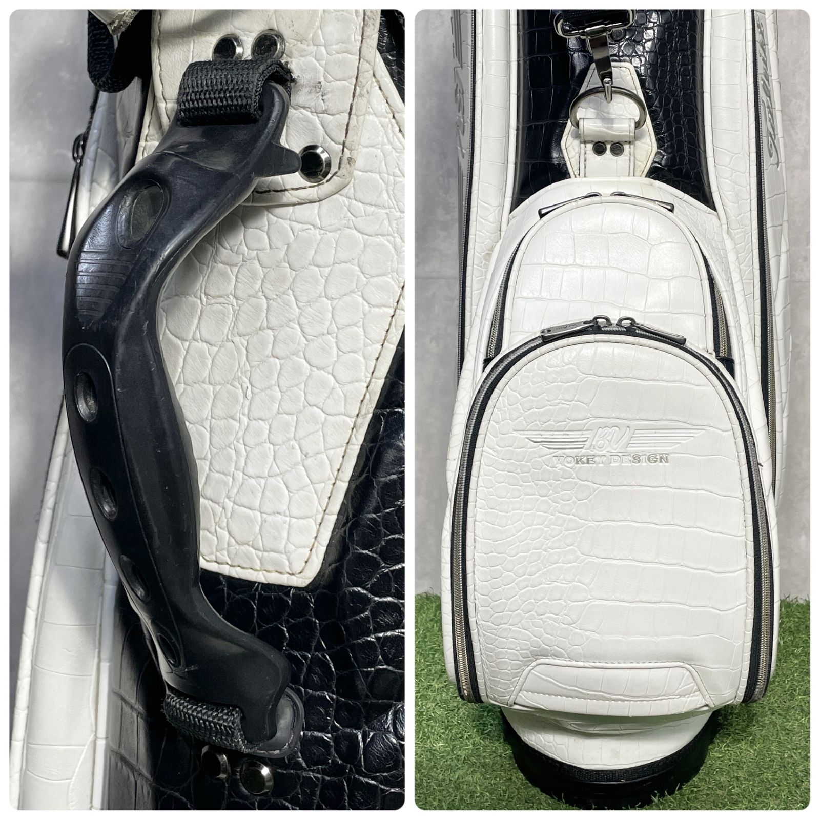 タイトリスト VOKEY DESIGN キャディバッグ スタンド クロコデザイン タイトリスト VOKEY DESIGN キャディバッグ スタンド クロコ