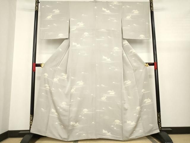 平和屋着物●訪問着　松竹梅　正絹　逸品　AABA4645ck 平和屋着物○訪問着 松竹梅 正絹 逸品 AABA4645ck