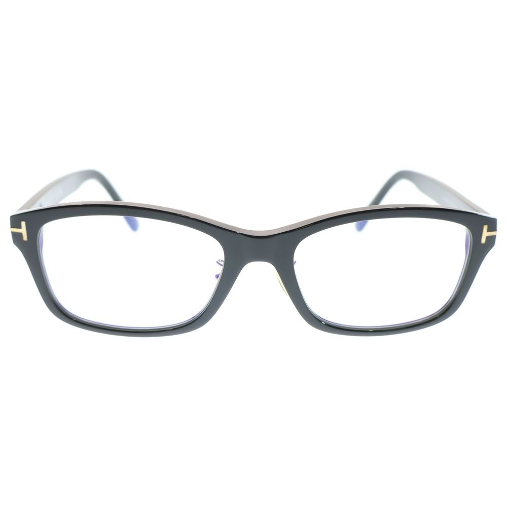 TOM FORD トムフォード スクエア セルフレーム アイウェア 眼鏡 TF5724-D-B 001 ブラック
