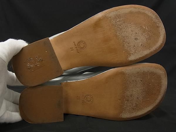 □美品□ DRIES VAN NOTEN ドリス ヴァン ノッテン レザー サンダル