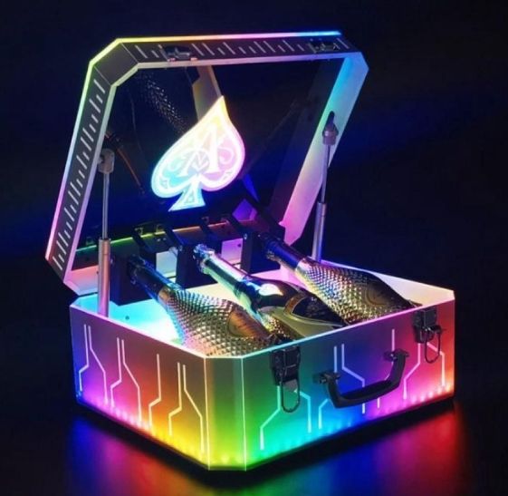 アルマンド アタッシュケース ボトルケース LED ディスプレイ