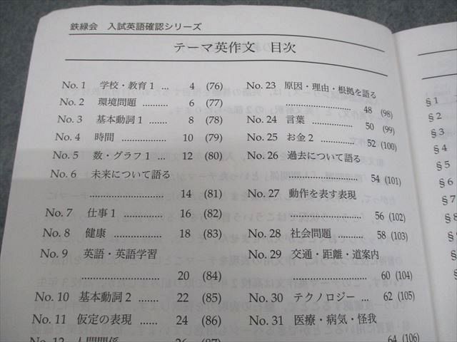 鉄緑会　高三　英語確認シリーズ　最新版 鉄緑会 高3英語 入試英語確認シリーズ 書き込みアリ 2024 - メルカリ