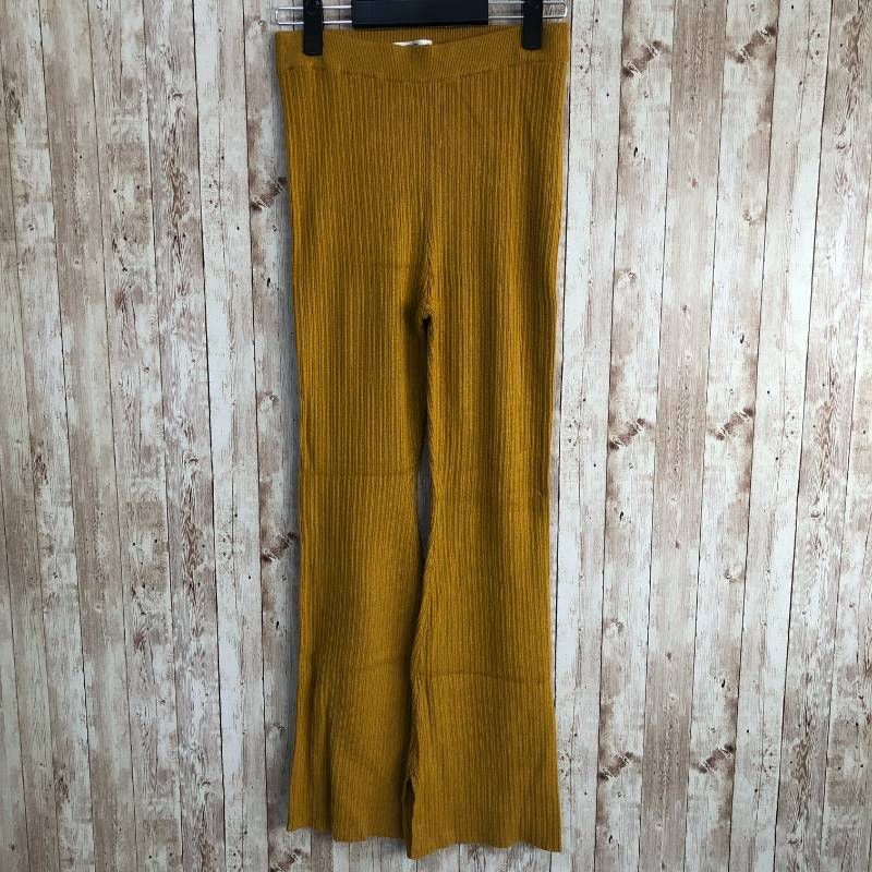コ emmi atelier エミアトリエ 美脚 フ パンツ マスタード マスタード F