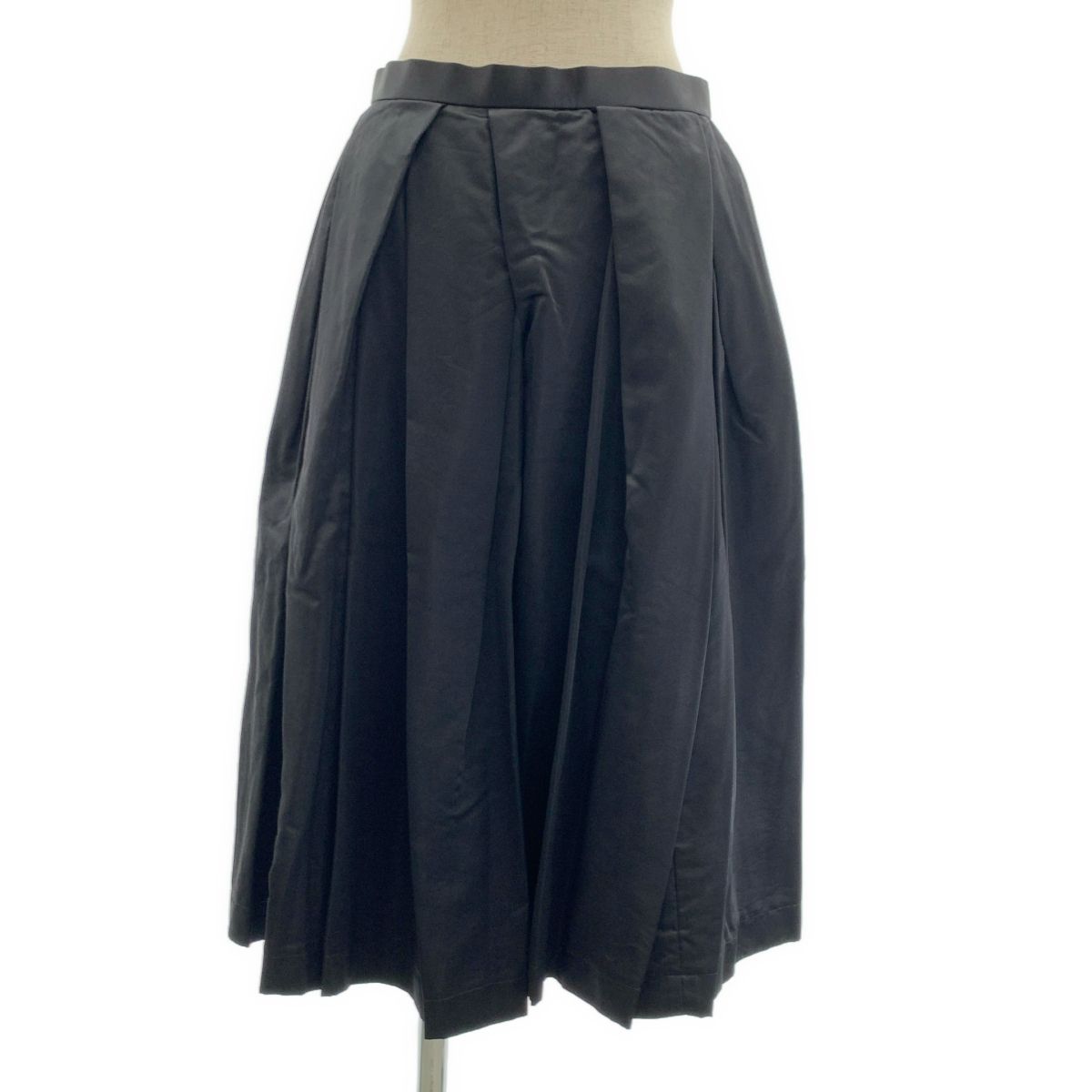 COMME des GARCONS | コムデギャルソン | 2010AW | バックジップ ボリューム フ スカート | 総裏地 | S | ブラック | レディース