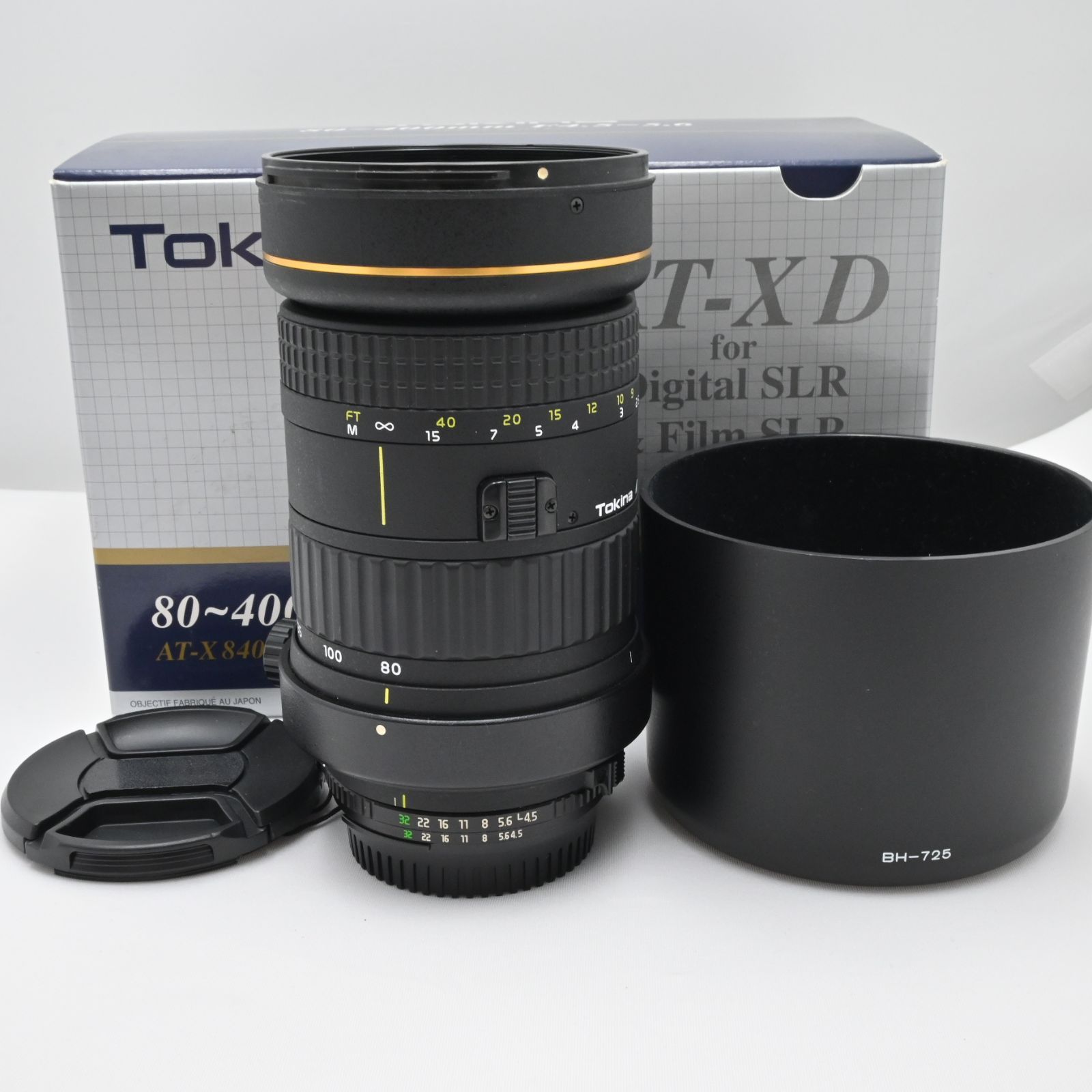 Tokina 望遠ズームレンズ AT-X 840 D 80-400mm F4.5-5.6 ニコン用 トキナー - メルカリ