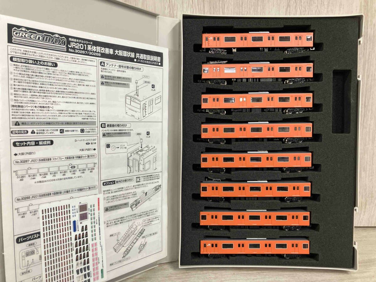 グリーンマックス 201系体質改善車大阪環状線 8両セット グリーンマックス 201系体質改善車大阪環状線 8両セット