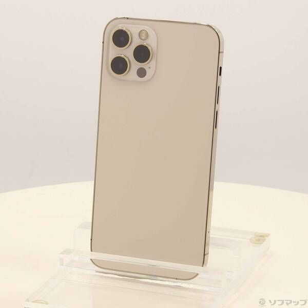 中古品〕 iPhone12 Pro 128GB ゴールド MGM73J／A SIMフリー【297